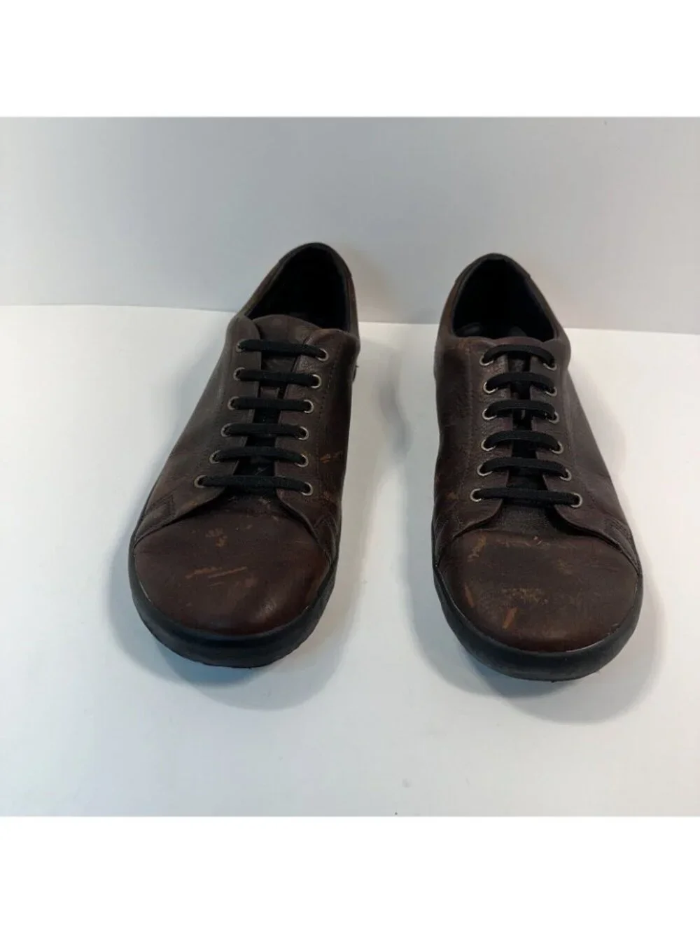 Mens Birchbury Branfords Minimalist Shoes Sz 12 45 M Brown Leather  Sneakers